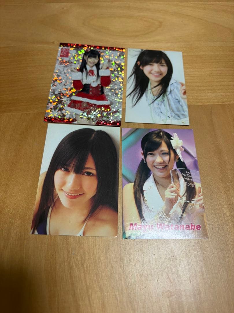 AKB48 渡辺麻友 ブロマイド4枚セット - メルカリ