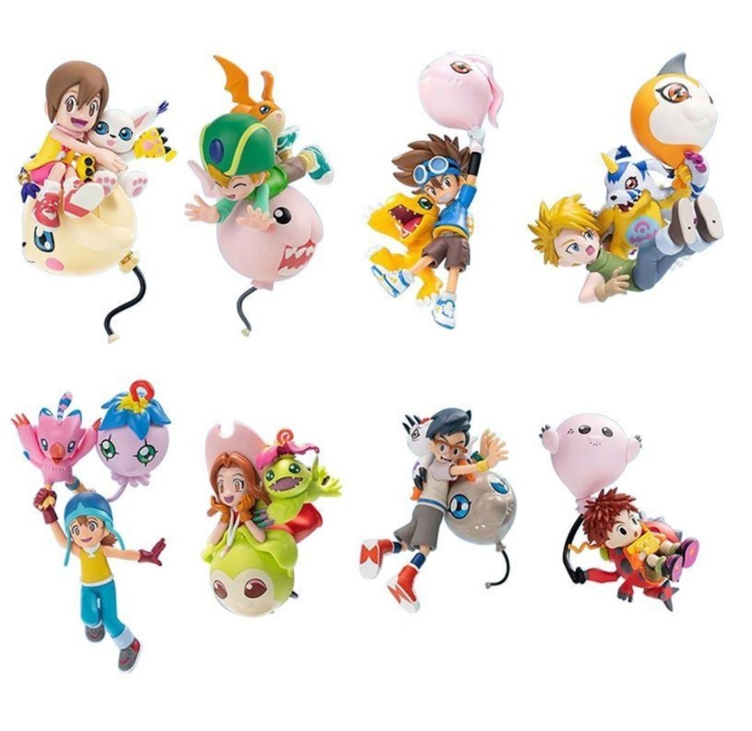 8個入り デジモンアドベンチャー　25周年記念 フィギュア 海外限定