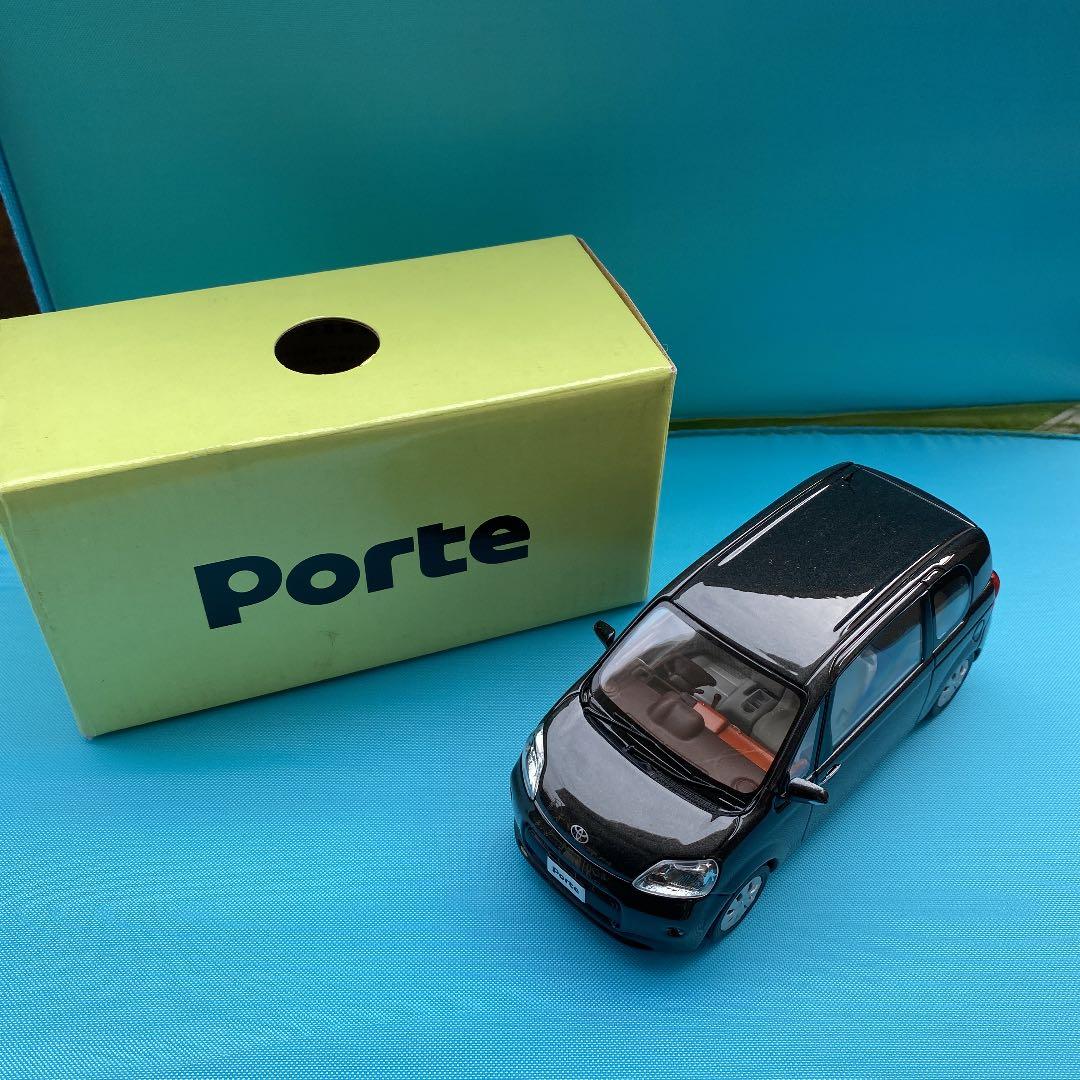 1/30 トヨタ ポルテ Porte 非売品 カラーサンプル ミニカー ブラック