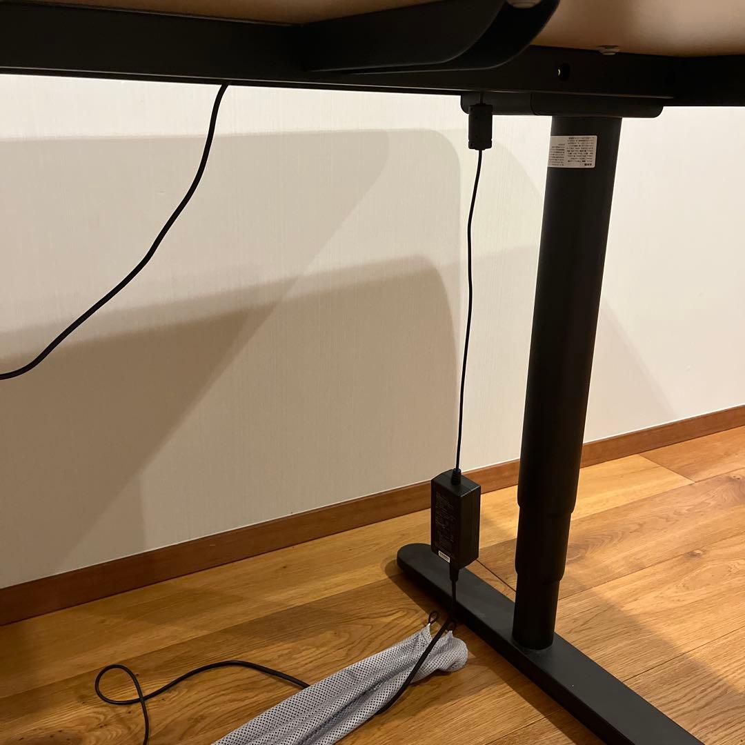 IKEA BEKANT L型　黒　自動昇降機能付き