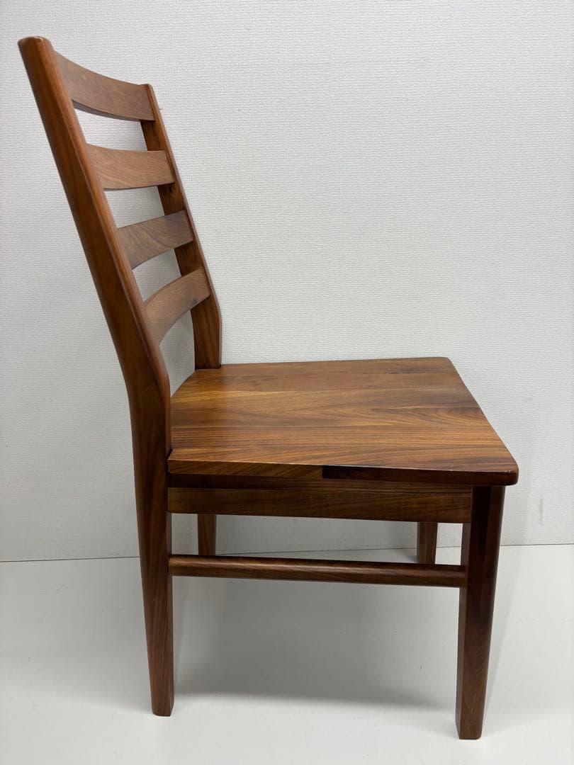 ナチュラル ダイニングチェア 天然木 肘無し 板座 木製 椅子 おしゃれ 完成品