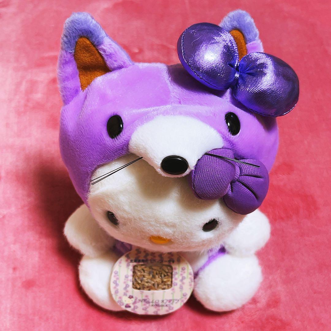 希少レア　ハローキティ　ご当地　北海道ラベンダー　カッパ　2001年製 サンリオ