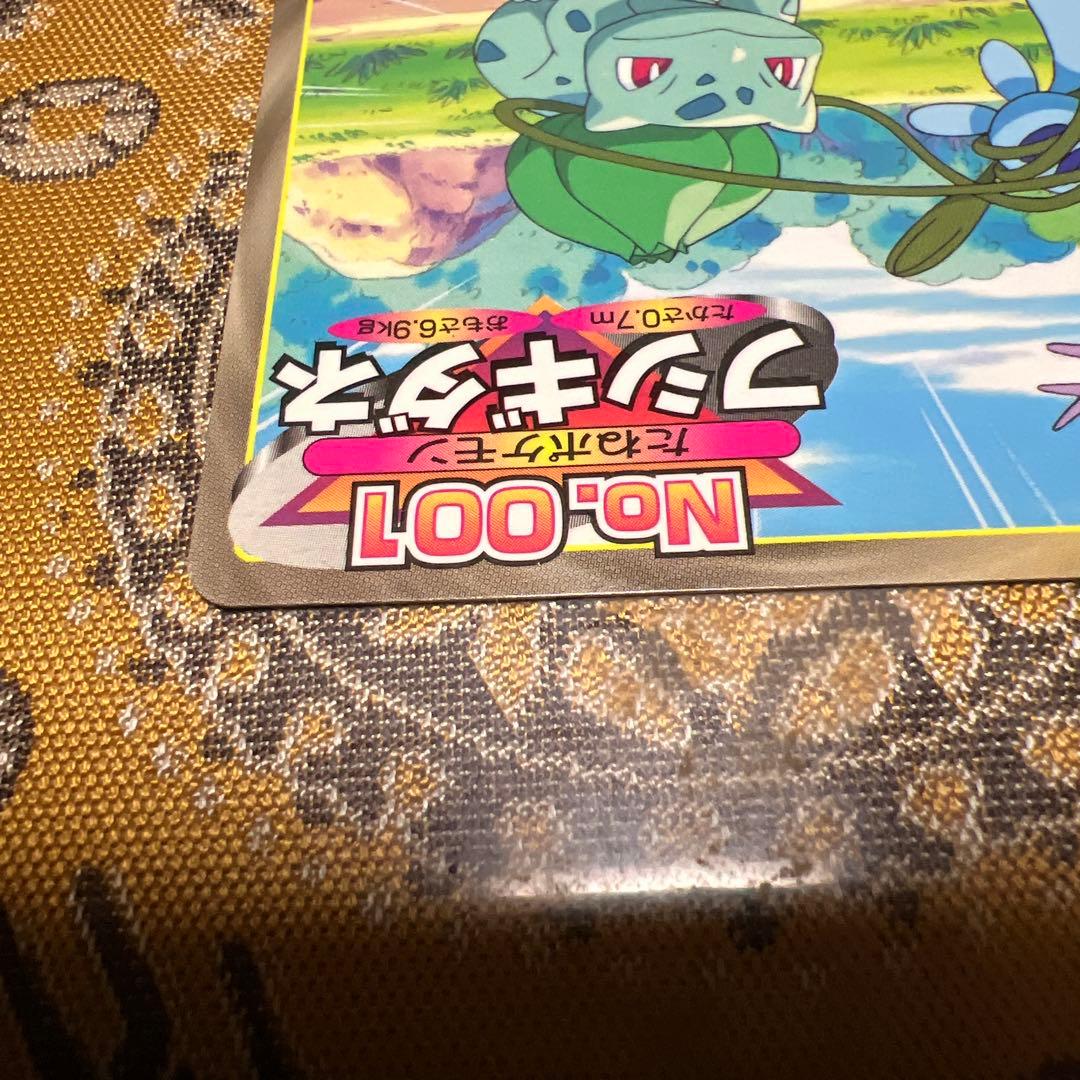 【絶版】ポケモンアニメ版トップサン フシギダネ 「つるのむち」
