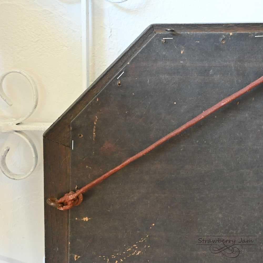 L3705-254 英国アンティーク オーク 壁掛けミラー ミラー インテリア