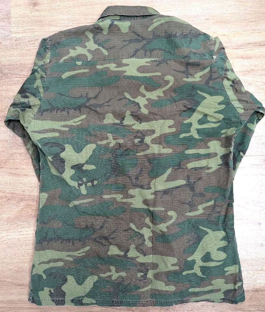 米軍実物 ベトナム戦争 ERDL グリーンリーフ ジャングルファティーグ M-L