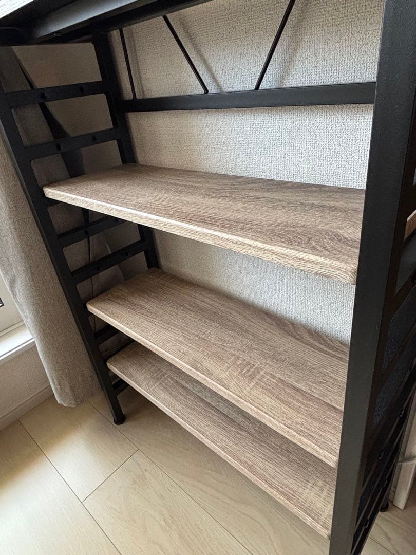 ディノス家具dinos メタルラック スチールラック 棚　本棚 ラック シェル