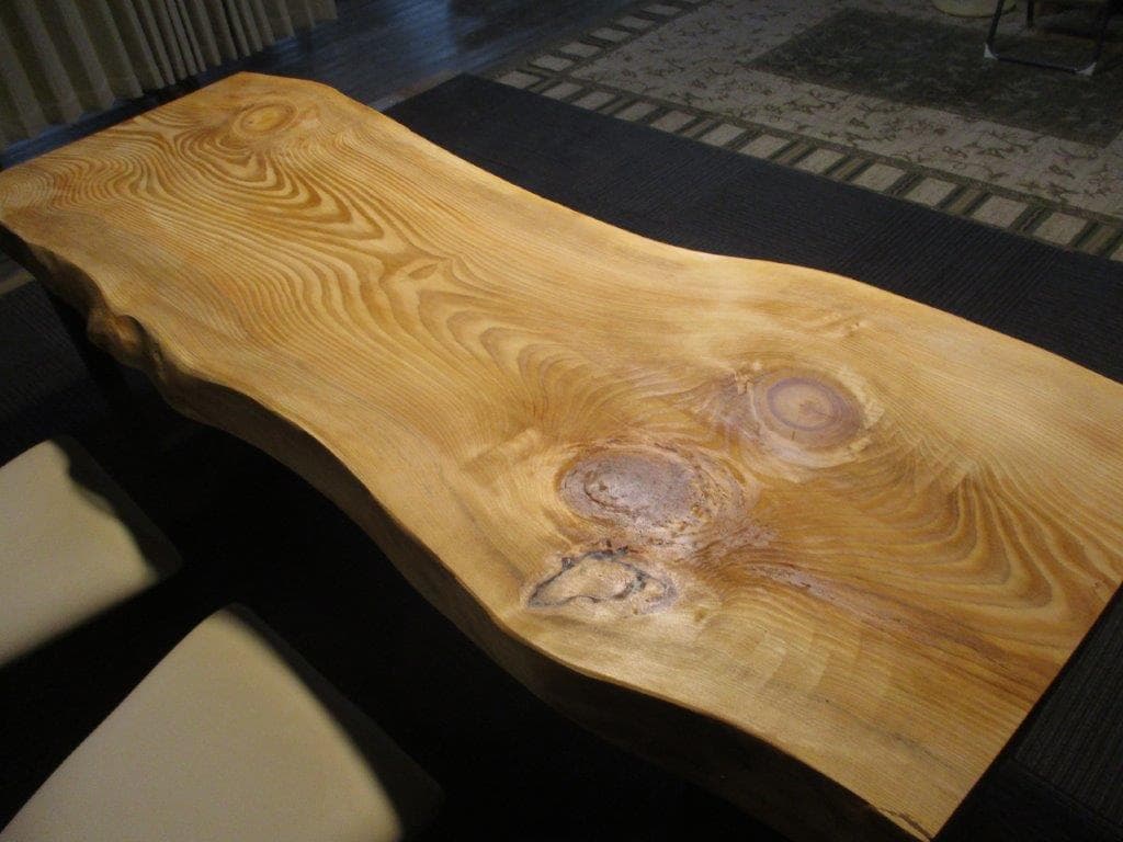 # 652 ■　樅　モミ　テーブル　ダイニング　カウンター　座卓　一枚板