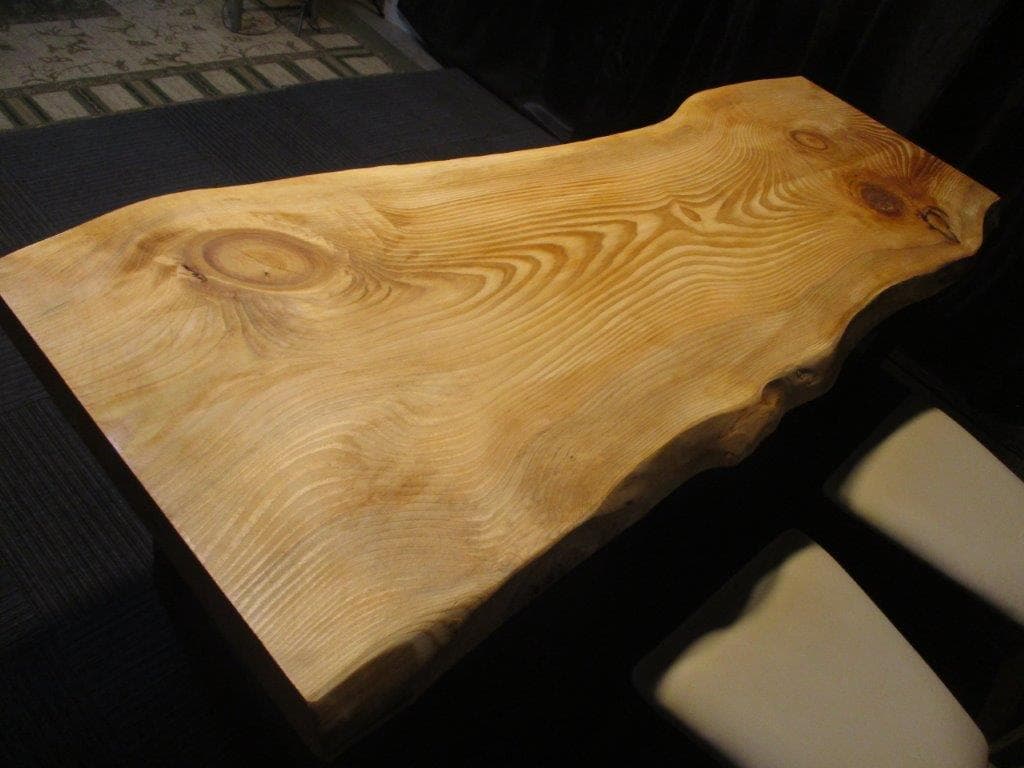# 652 ■　樅　モミ　テーブル　ダイニング　カウンター　座卓　一枚板