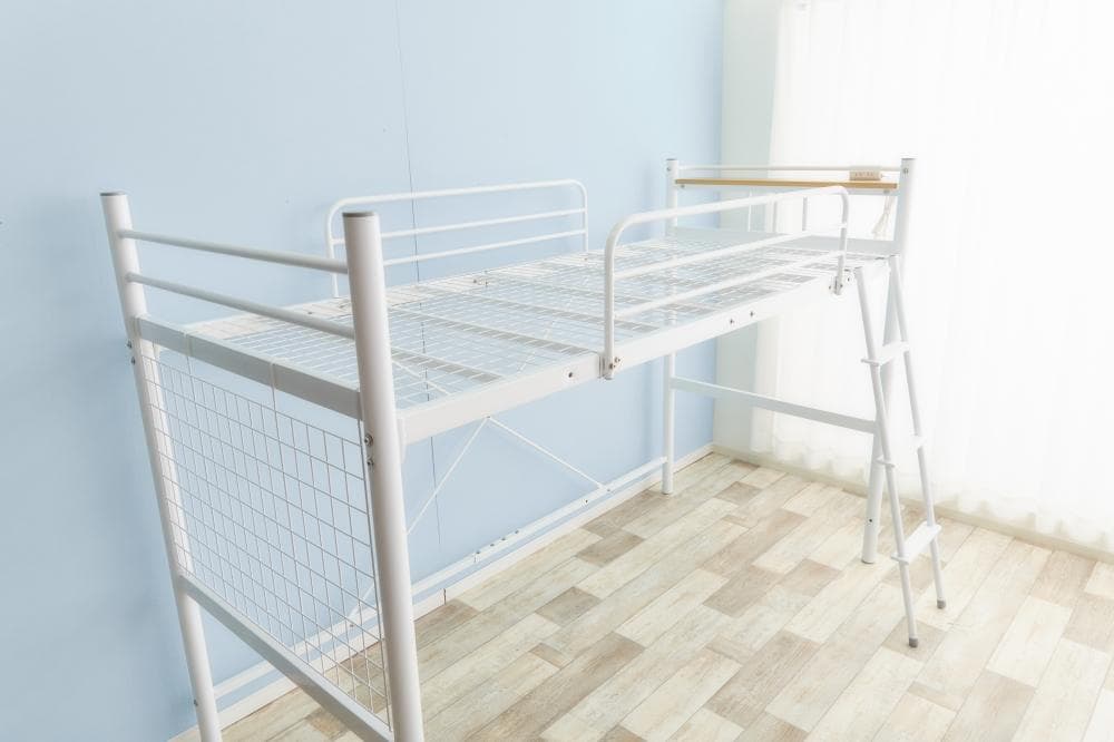 【新品・送料無料】【シングル】 Pionnier ロフトパイプベッド