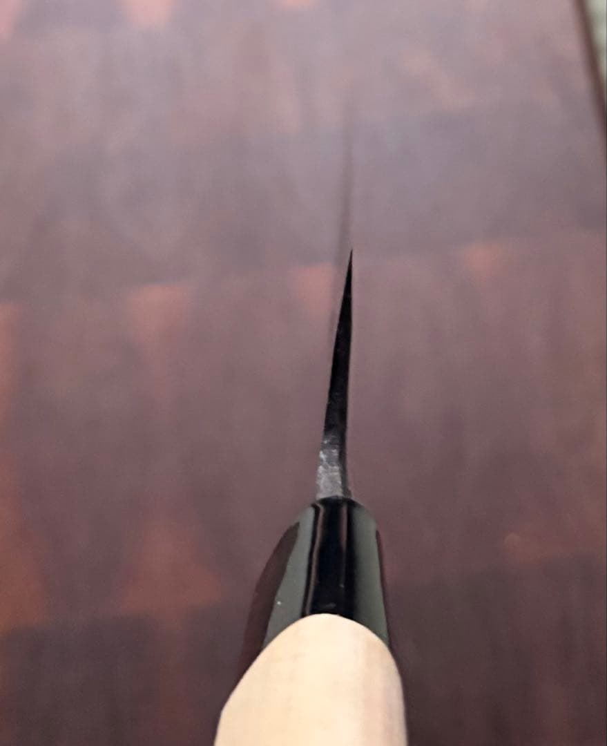 土佐打刃物　青2 和　牛刀　240mm 包丁　8寸　黒打　霞　手打　青紙