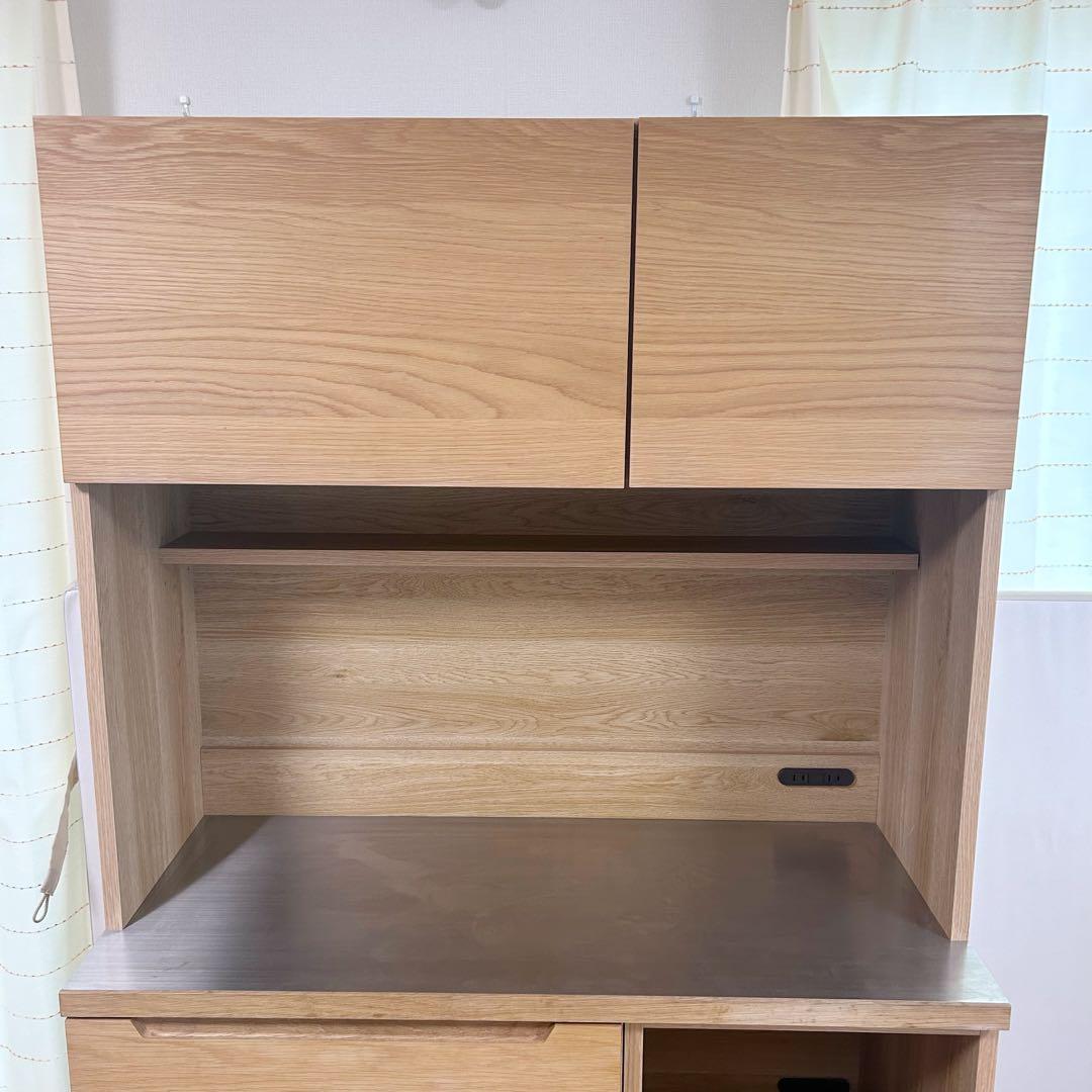 unico LOMキッチンカウンター　W1000 setF オーク材　ステンレス