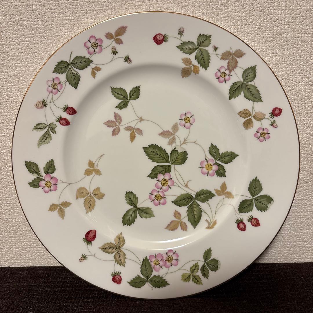 ウェッジウッド　ワイルドストロベリー　ディナープレート　27.5cm