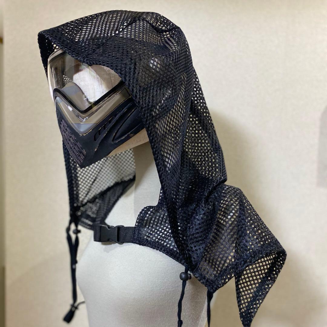 【翌日発送】H1 袖無し 黒 メッシュ ハーフギリー