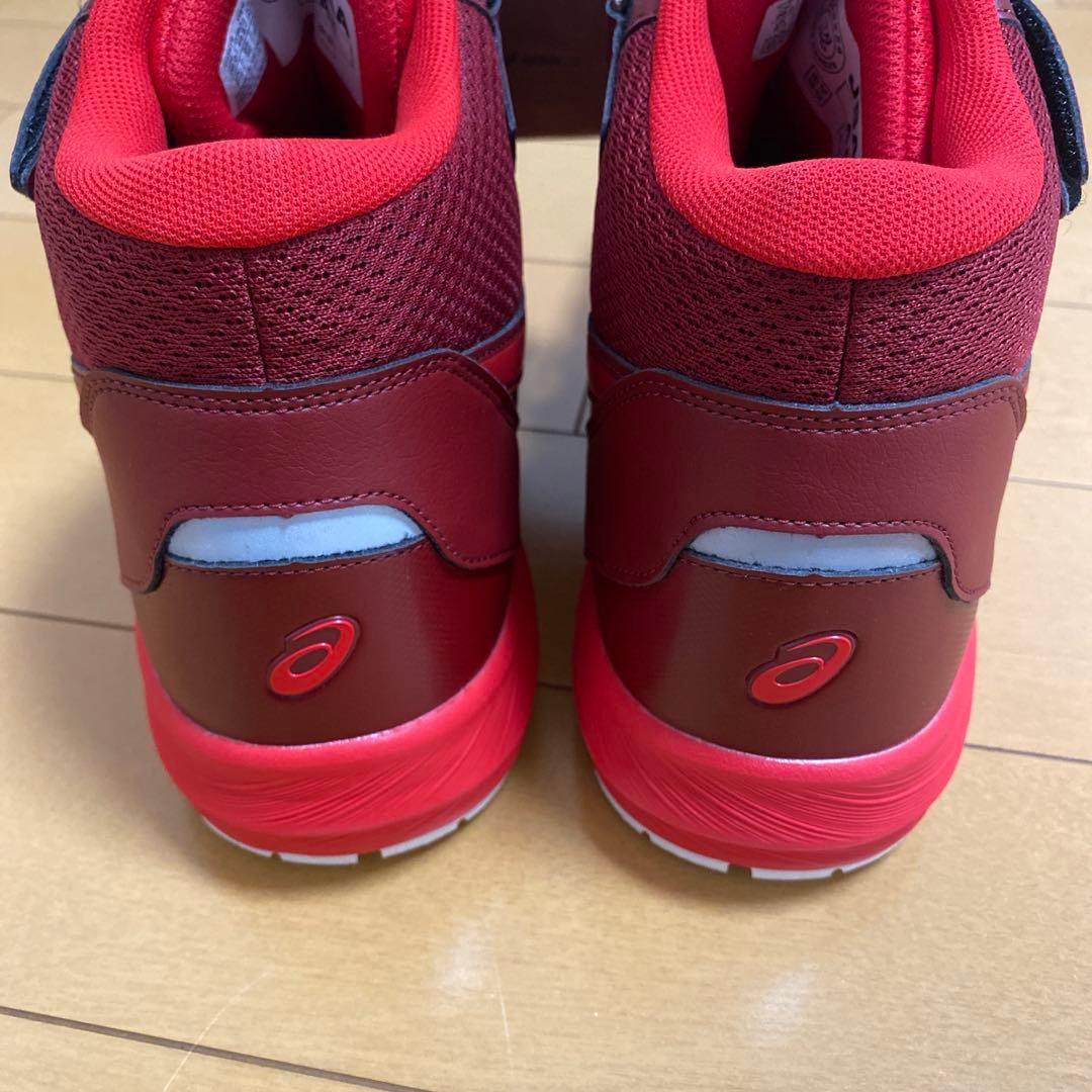 新品未使用　アシックス 安全靴　cp216 28cm 赤 クラシックレッド