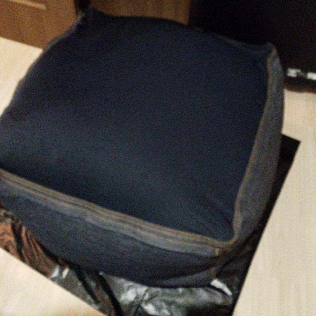 無印良品 体にフィットするソファ大・綿デニムネイビーセット 65×65×43cm