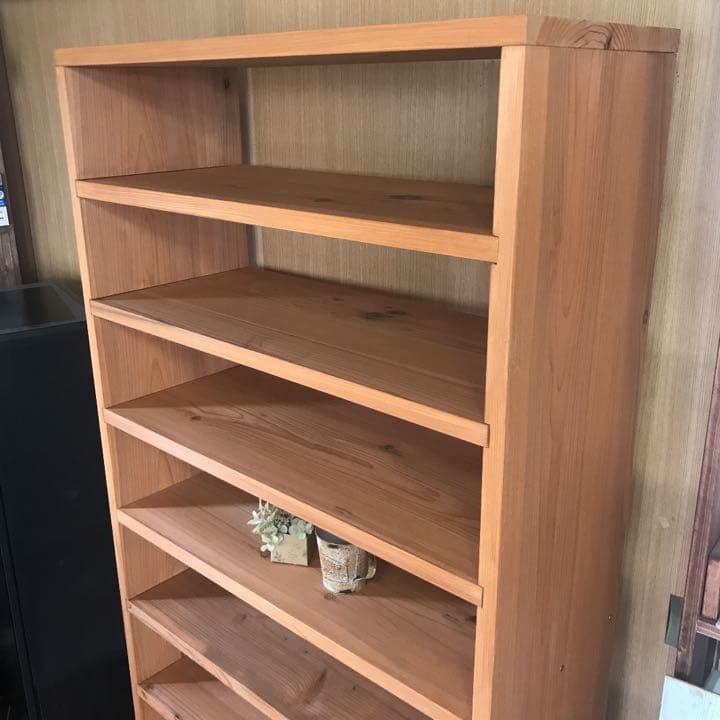 シューズ棚... 本棚... 飾り棚... 幅78高166.5奥行30