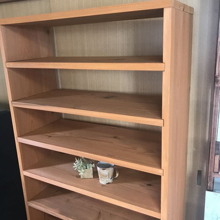 シューズ棚... 本棚... 飾り棚... 幅78高166.5奥行30