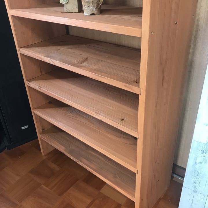 シューズ棚... 本棚... 飾り棚... 幅78高166.5奥行30