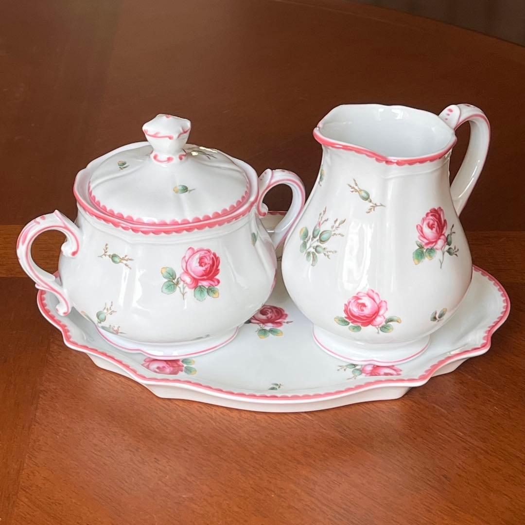 【美品】リチャードジノリ★アンティックローズ★テーブルセット