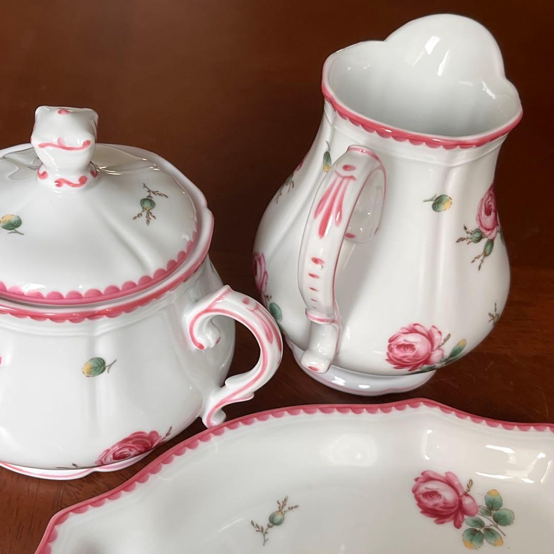 【美品】リチャードジノリ★アンティックローズ★テーブルセット