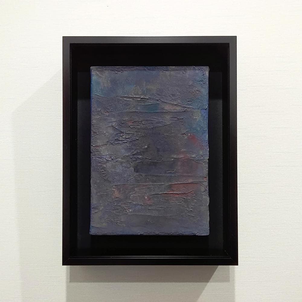 内野隆文　絵画　抽象画　サムホール　キャンバス　現代美術　アート作品　真作