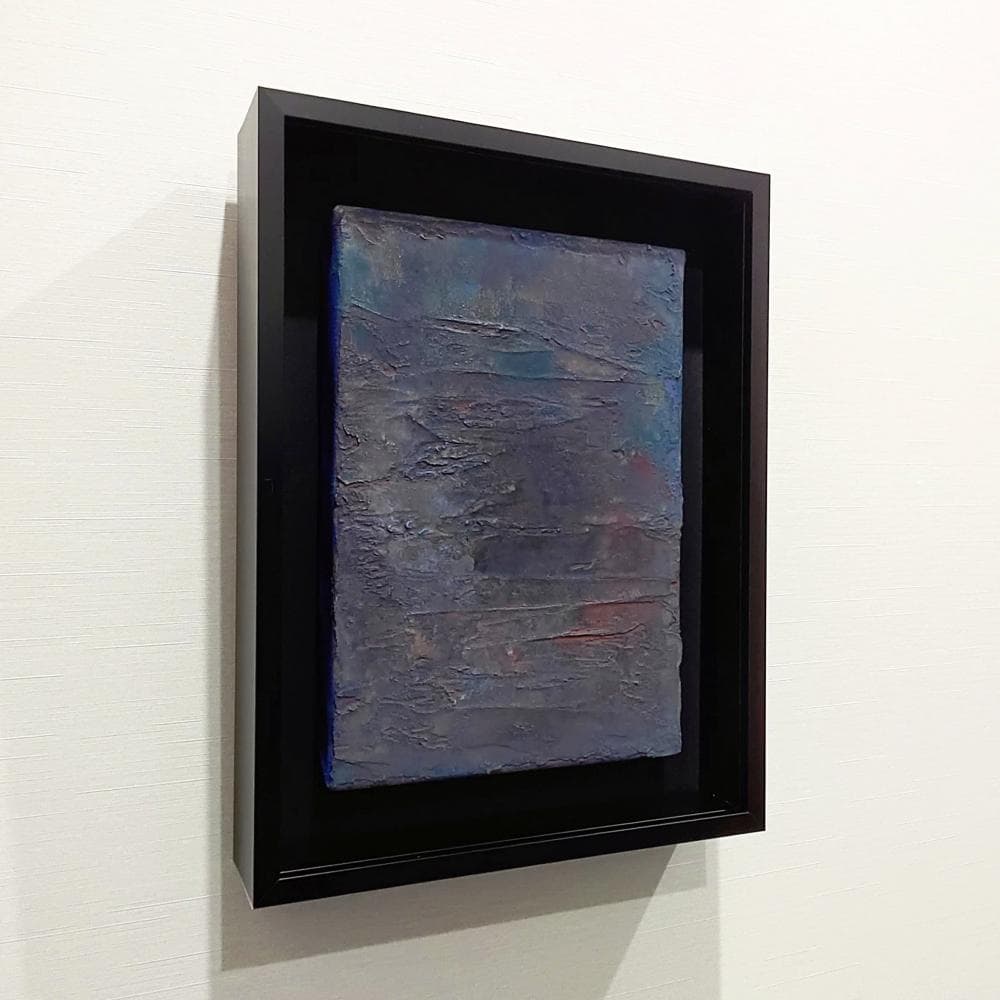 内野隆文　絵画　抽象画　サムホール　キャンバス　現代美術　アート作品　真作