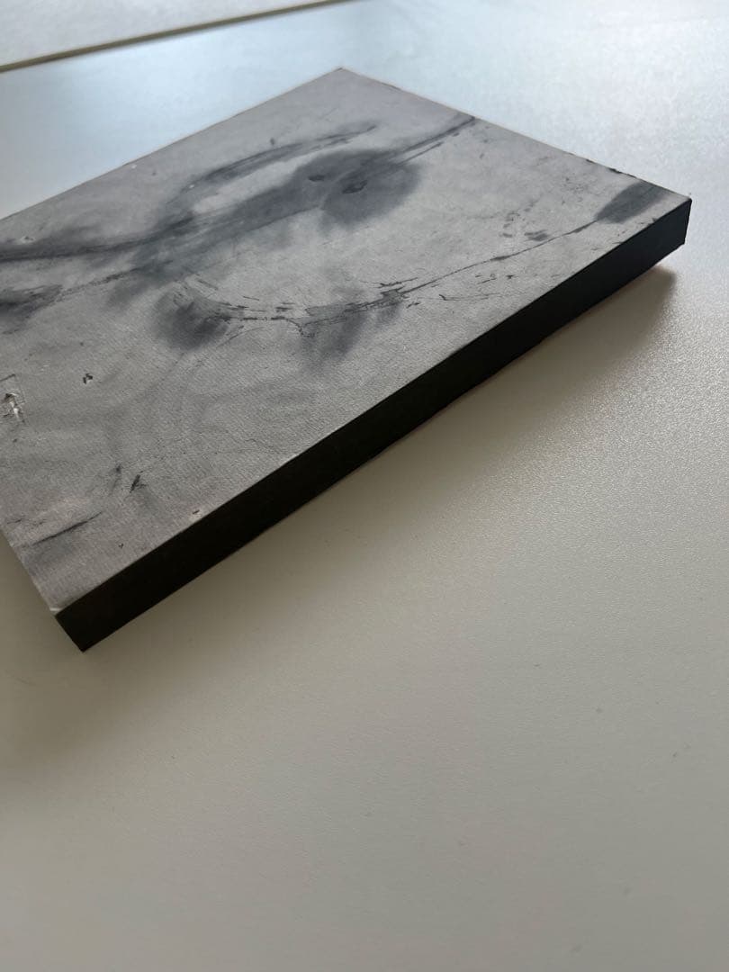 象形文字インスピレーション 前衛書道 パネル作品 - 2005年制作 キズあり