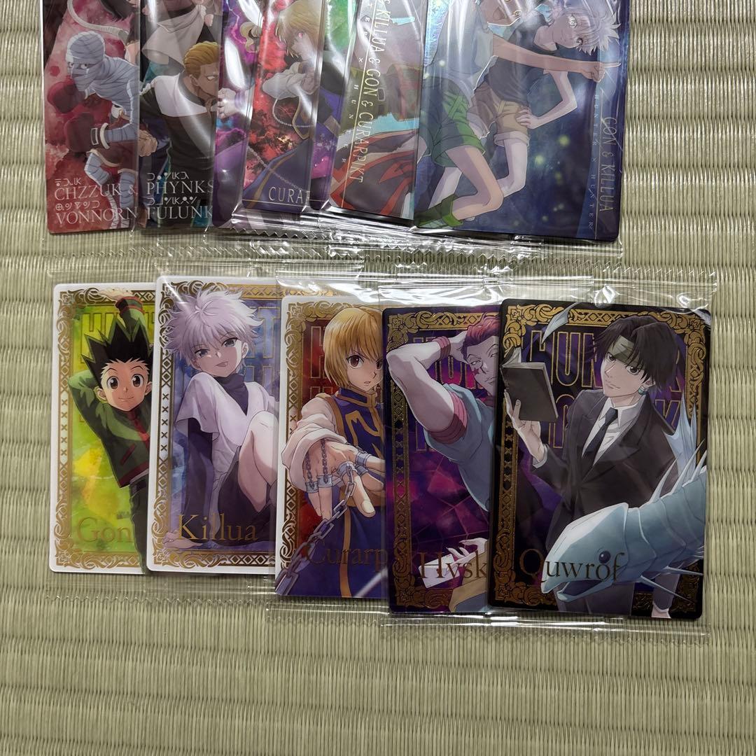 【1弾2弾コンプ】ハンターハンター　イタジャガ　SP金色箔押し　キルア　クロロ
