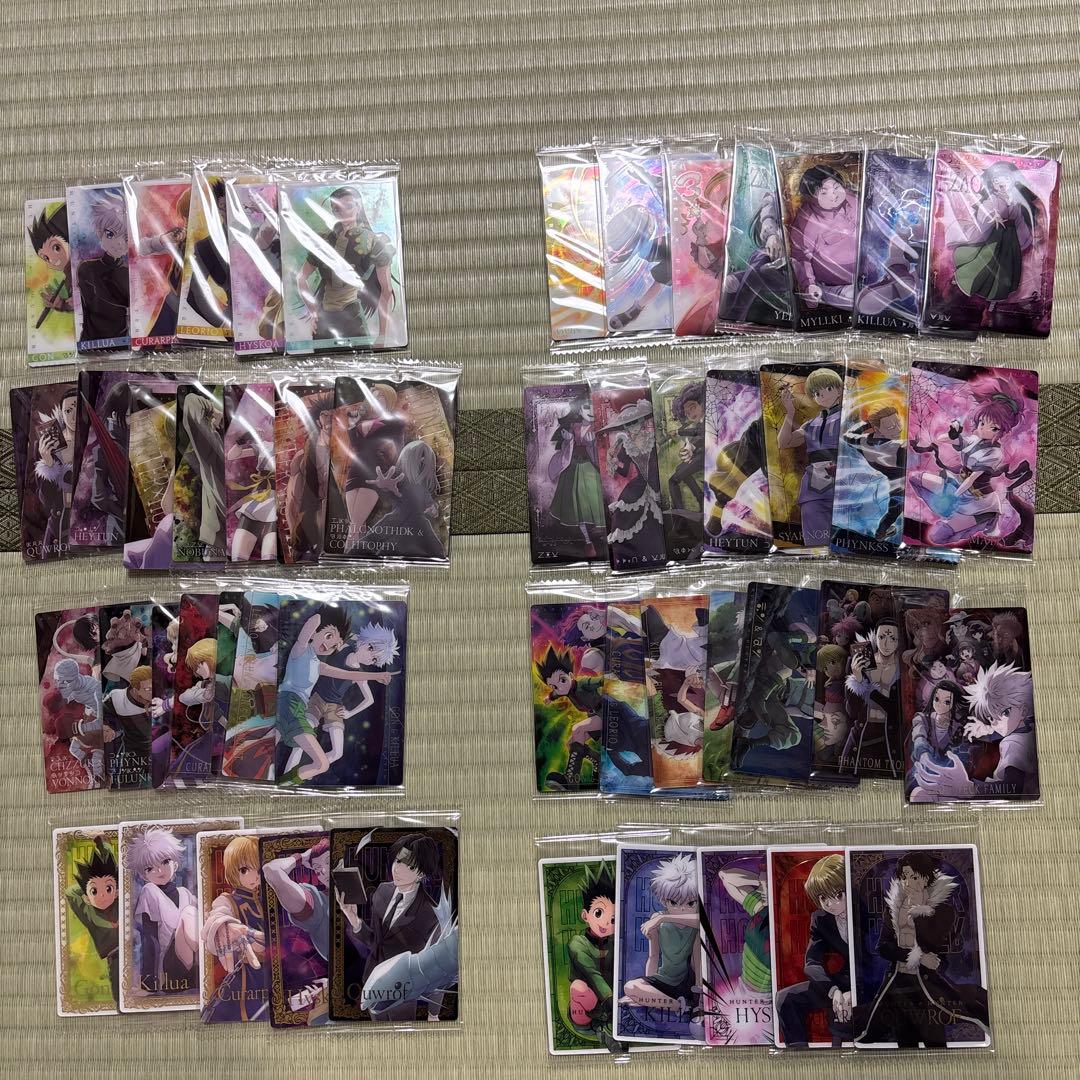 【1弾2弾コンプ】ハンターハンター　イタジャガ　SP金色箔押し　キルア　クロロ