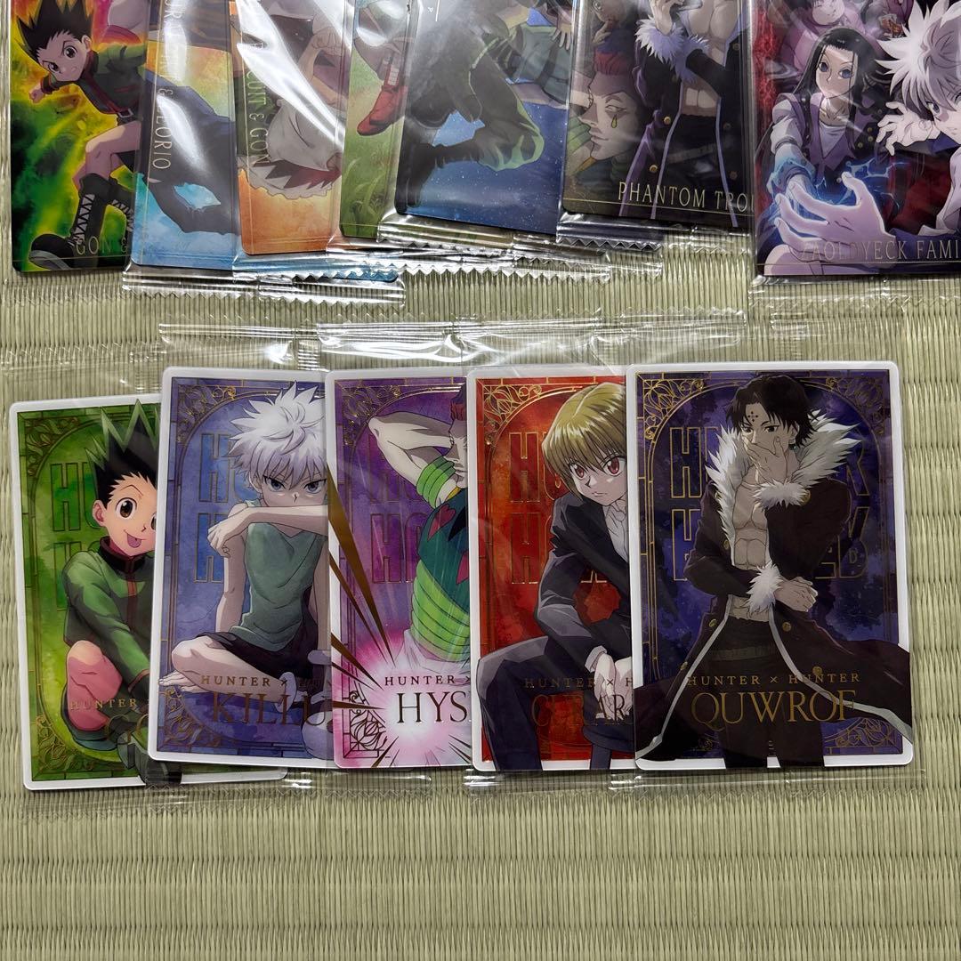 【1弾2弾コンプ】ハンターハンター　イタジャガ　SP金色箔押し　キルア　クロロ