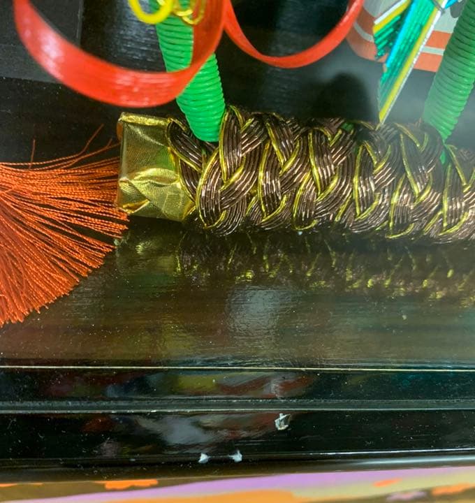 18号　金彩　汐　夢寿美　羽子板飾り　ケース入り