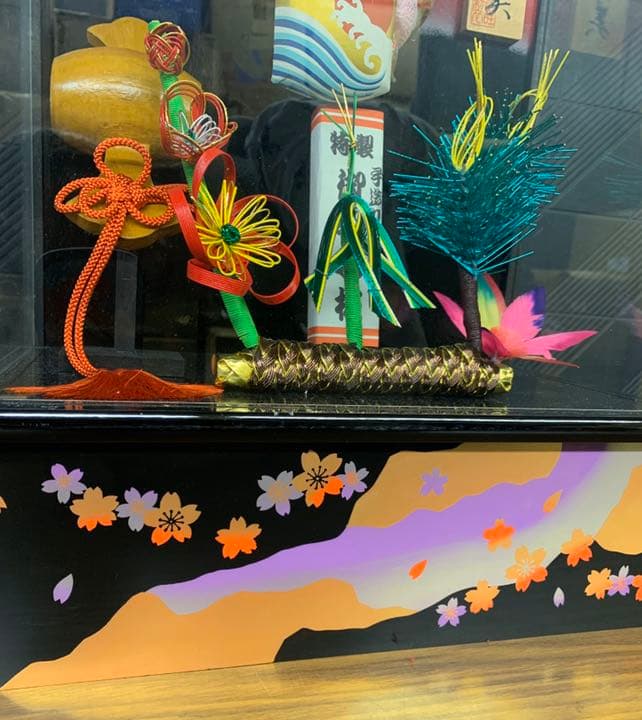 18号　金彩　汐　夢寿美　羽子板飾り　ケース入り