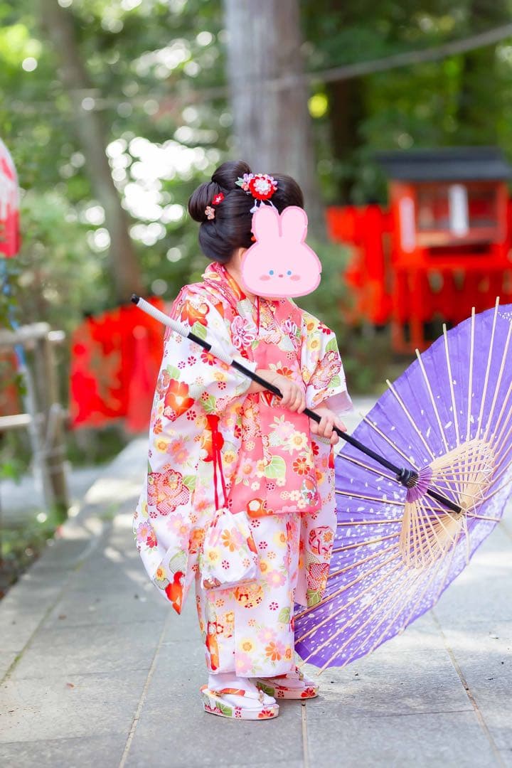 キョウエツ　七五三　女の子　3歳　フルセット