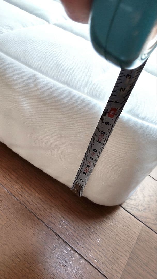 洗えるマットレス・固クッション・シングル　無印良品