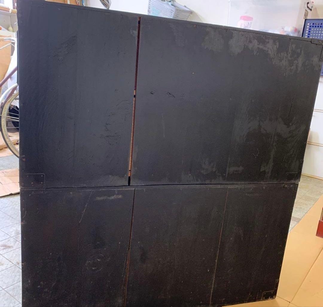 古民具　桐和箪笥　二分割式　アンティーク