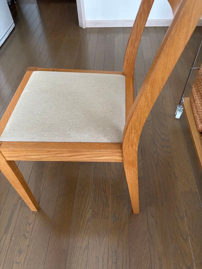 無印良品 オーク材チェア（B）