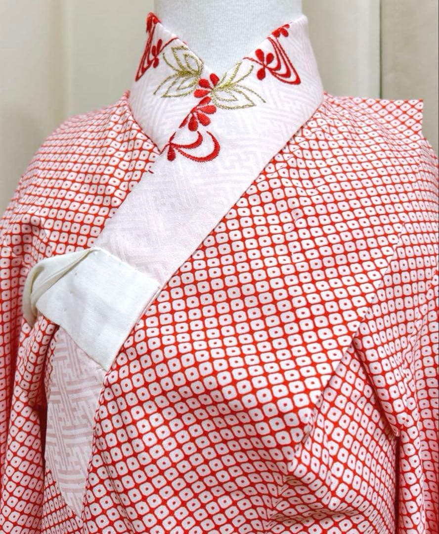 【豪華友禅】七五三　5歳〜7歳　女の子　正絹　ピンク系