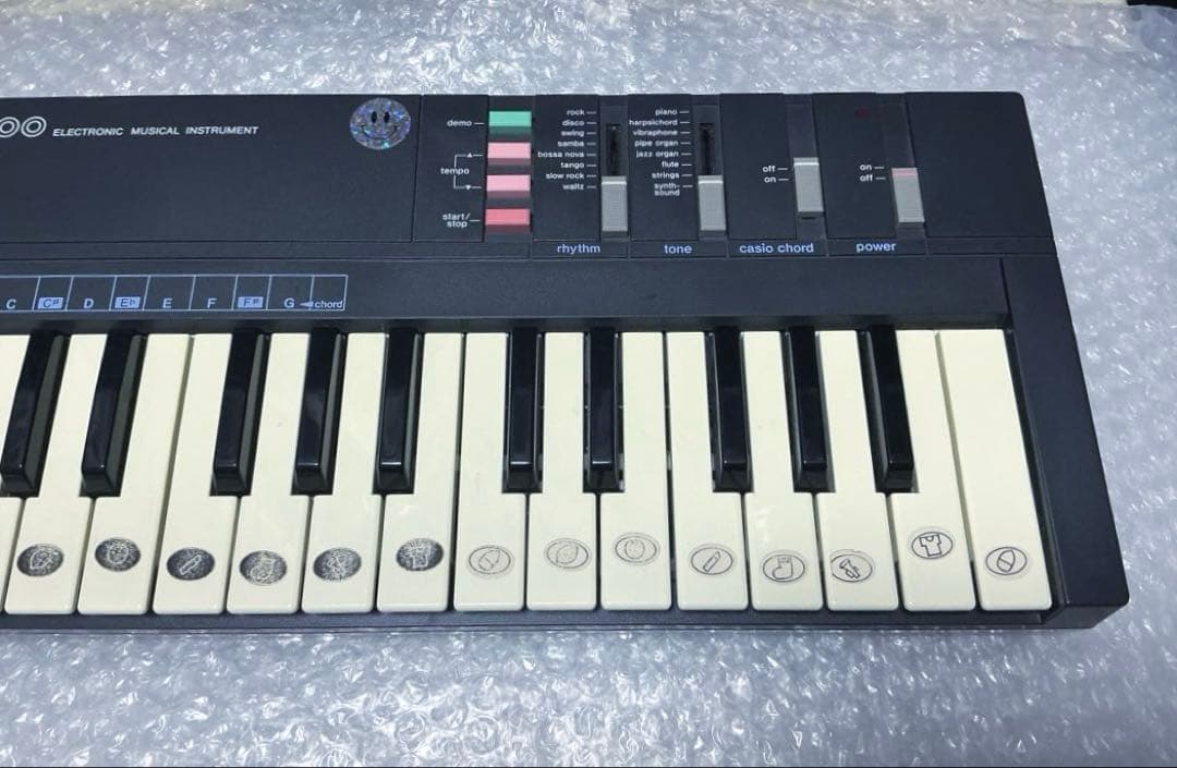 Casio PT-100☆ビンテージミニシンセサイザー☆希少レア☆昭和レトロ