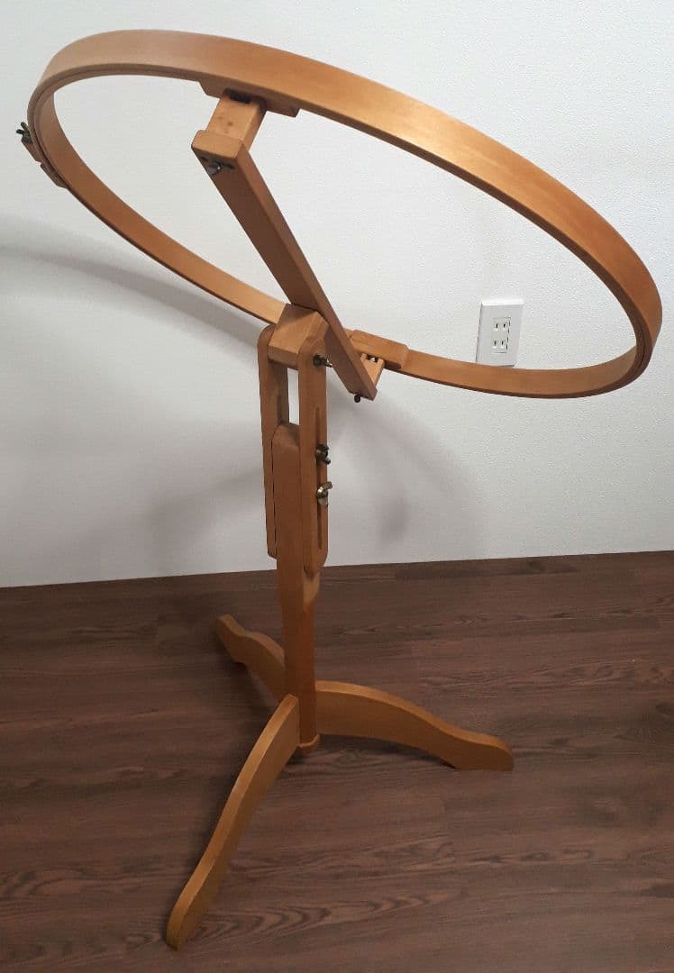 大型 75㎝ キルトフープスタンド 刺繡 手芸 ハンドメイド パッチワーク