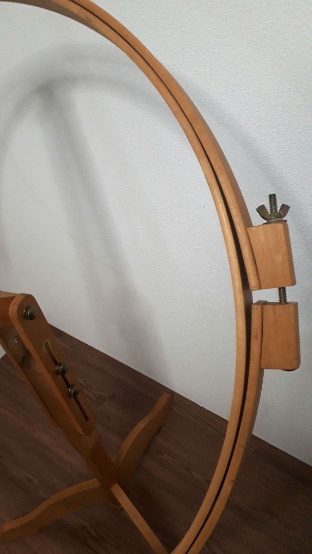 大型 75㎝ キルトフープスタンド 刺繡 手芸 ハンドメイド パッチワーク