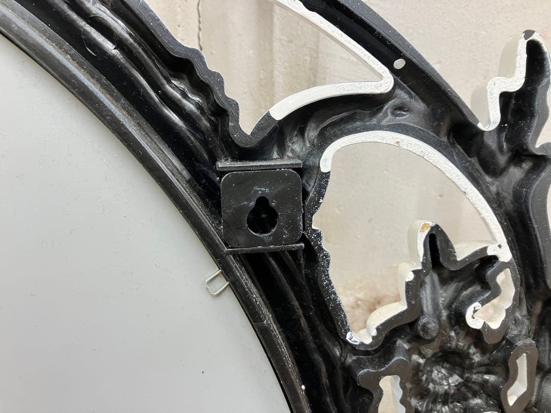 引取可　IKEA UNG DRILL ミラータイプ　ホワイト塗り　良品