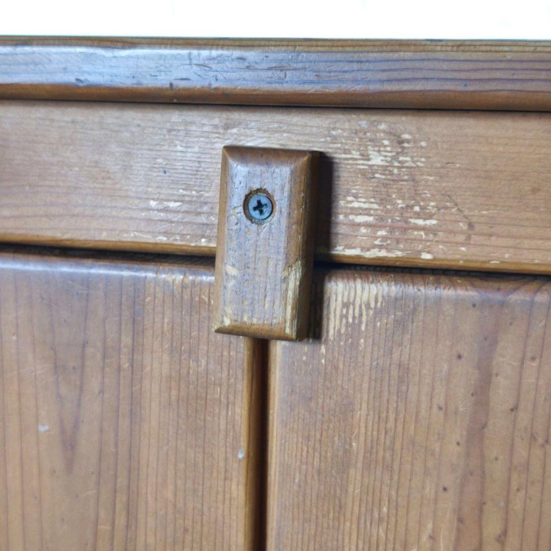 カントリー家具 ハート型 TV オーディオラック2段 木製