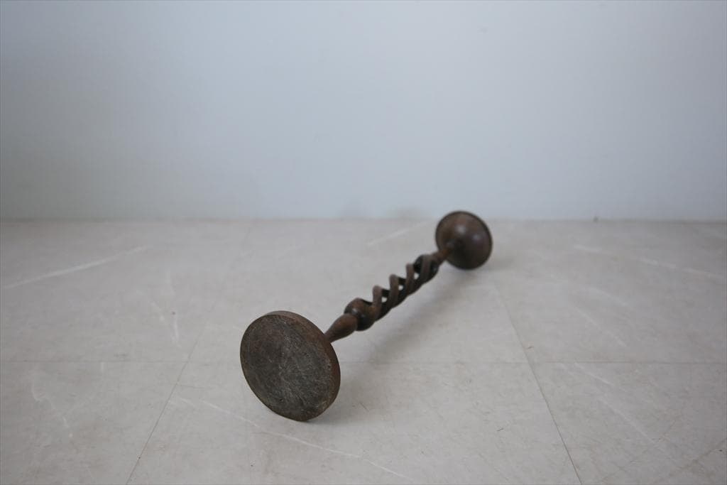 英国アンティーク木製スモーカーズスタンド/灰皿アシュトレイ/タバコ