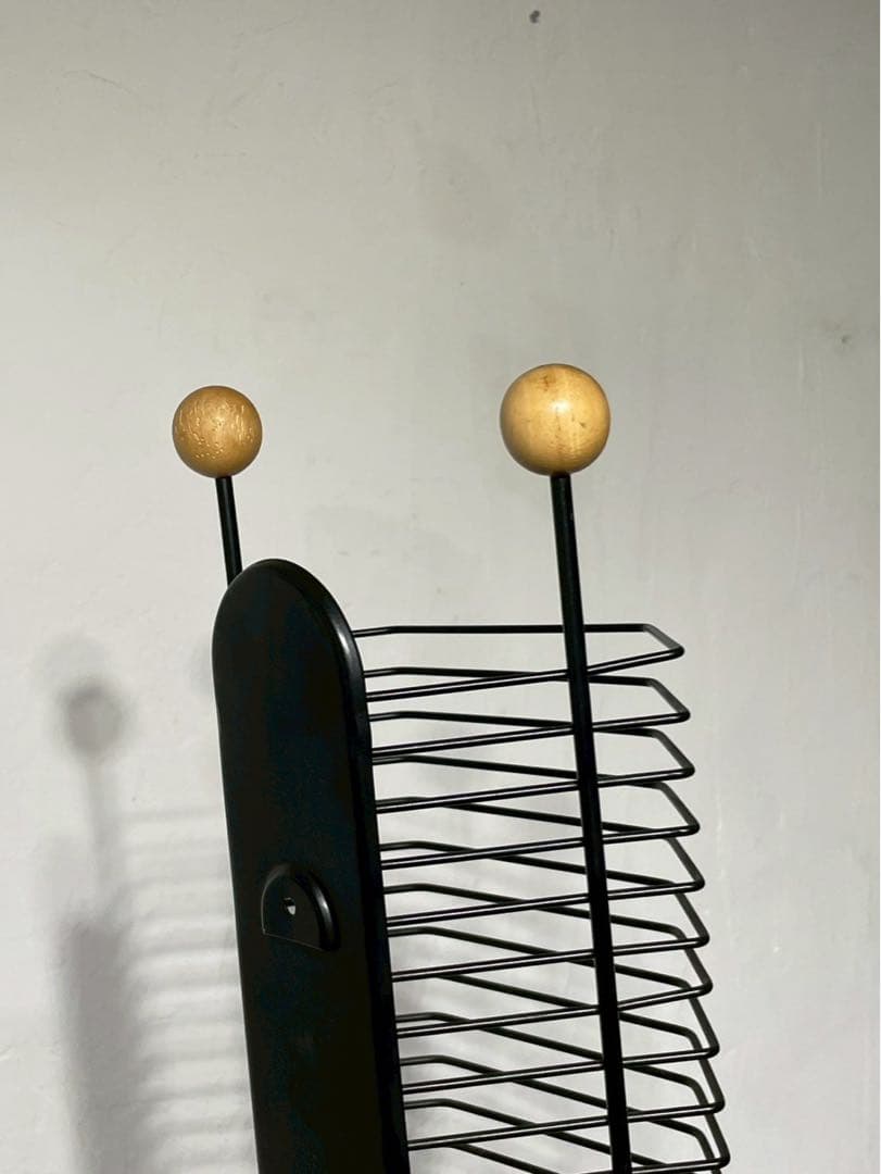 hama ハマ CDラック CDタワー アイアン 昭和レトロ 54枚収納 ドイツ