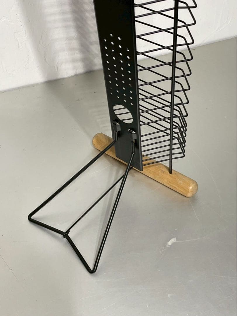 hama ハマ CDラック CDタワー アイアン 昭和レトロ 54枚収納 ドイツ