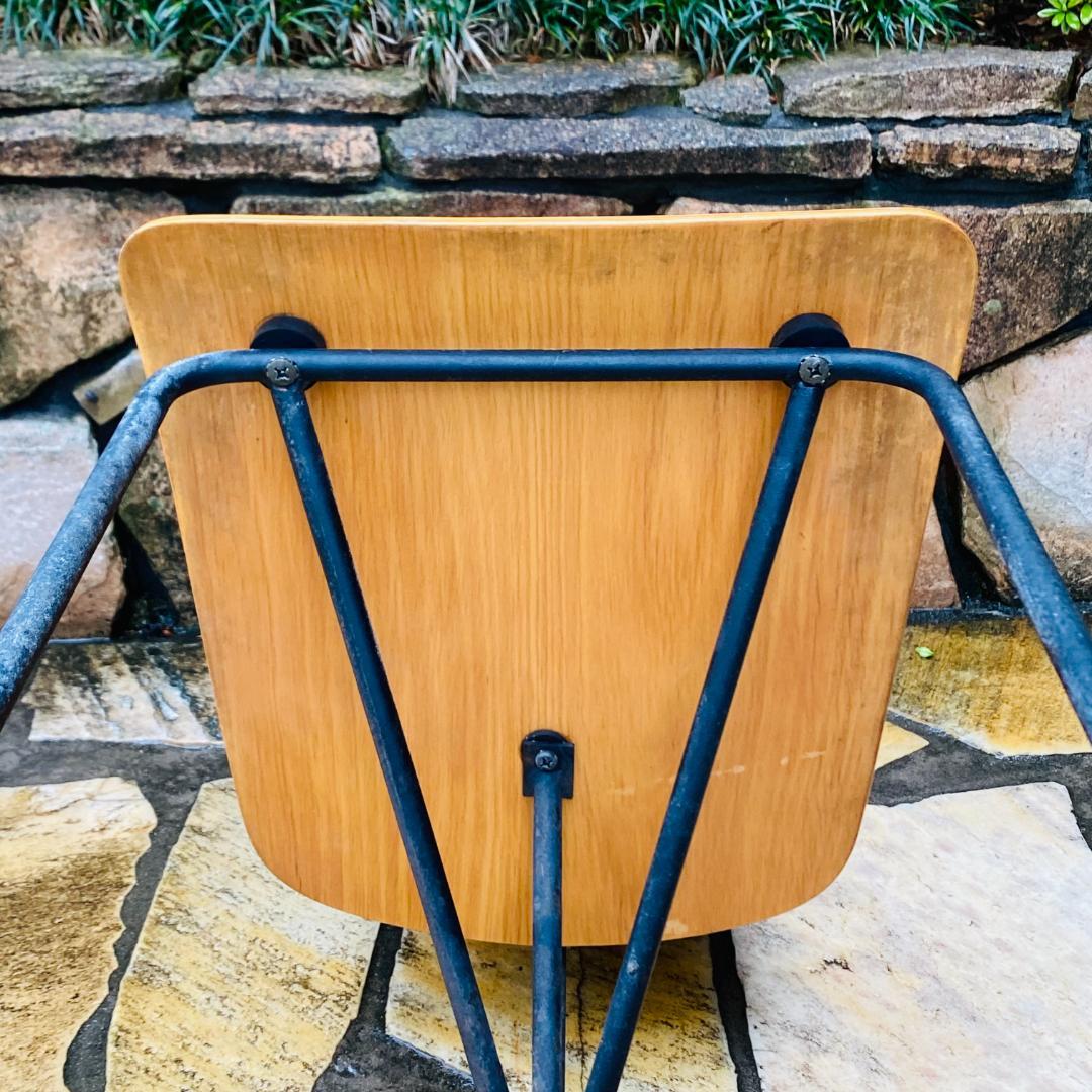 希少】 IDEE(イデー) プロペラチェア プライウッド ビーチ×アイアン