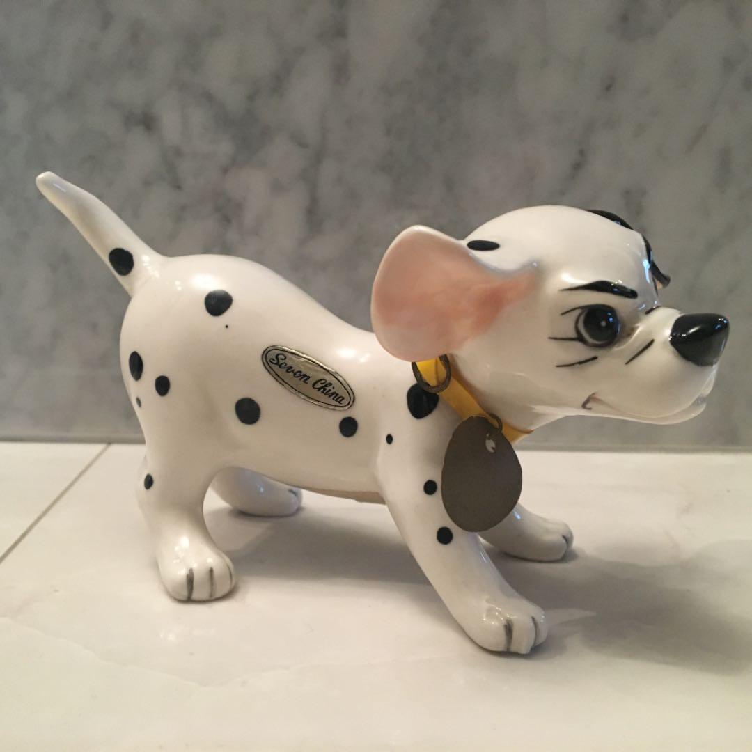 ユキ様アメリカ50年代ウォルトディズニーのキュンとする101匹わんちゃん陶器
