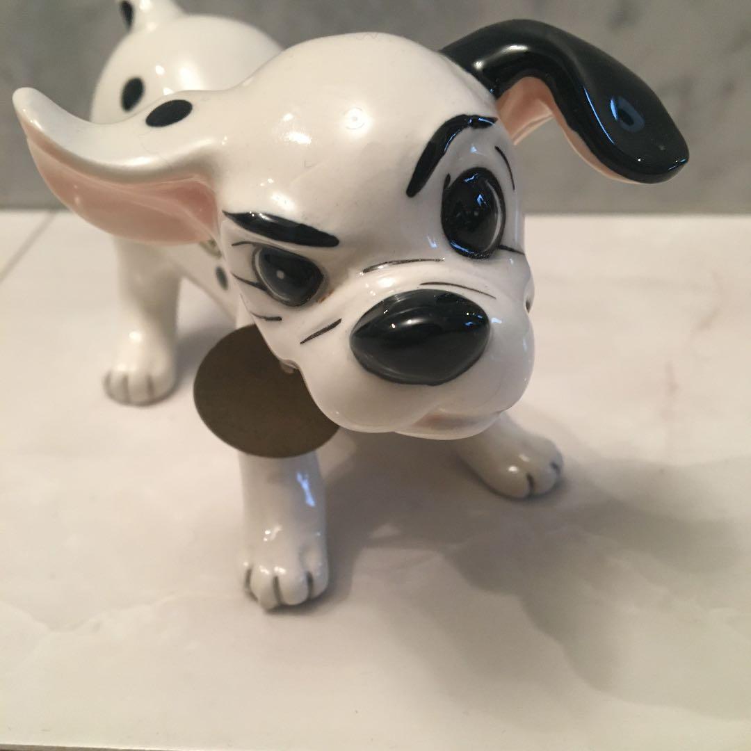 ユキ様アメリカ50年代ウォルトディズニーのキュンとする101匹わんちゃん陶器