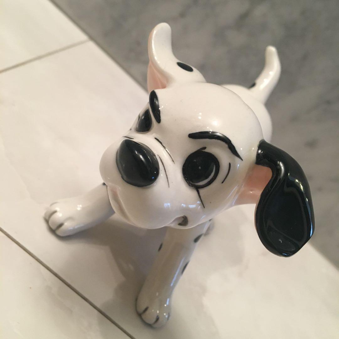 ユキ様アメリカ50年代ウォルトディズニーのキュンとする101匹わんちゃん陶器