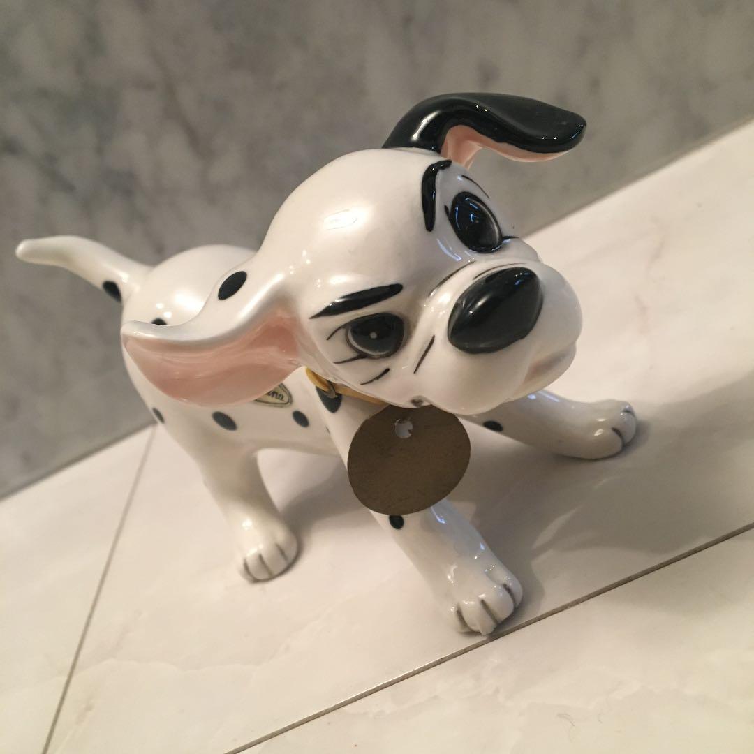 ユキ様アメリカ50年代ウォルトディズニーのキュンとする101匹わんちゃん陶器